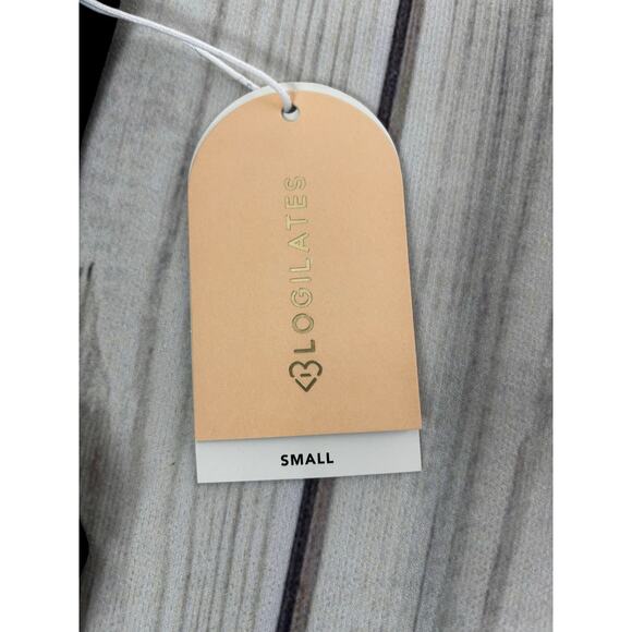 Blogilates BoatNeck Sz S Crisscross Workout Tank Top Shelf Bra Gym - Picture 9 of 9